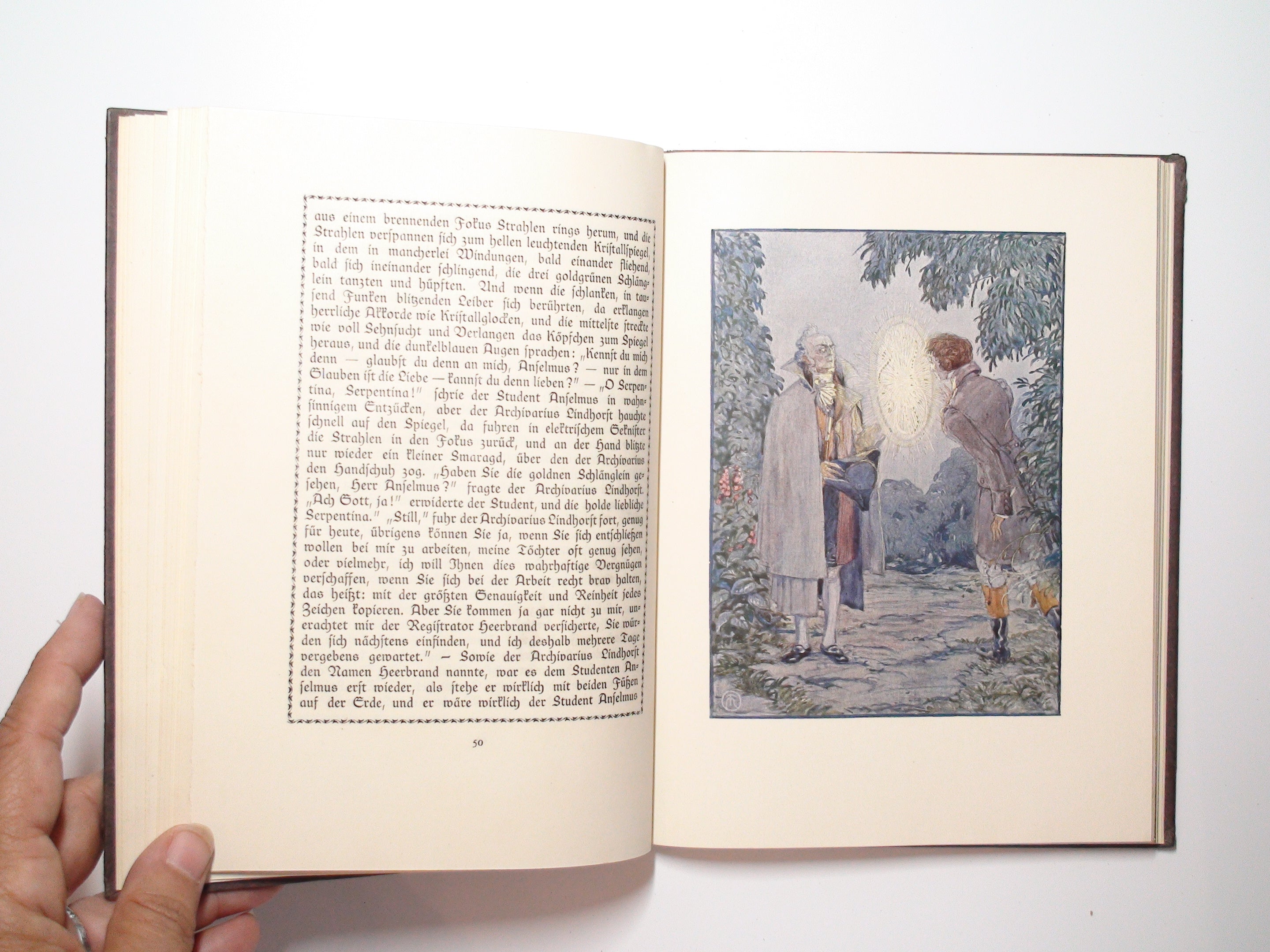 Meisterwerke Deutſcher Prosa Der Goldene Topf, by E. T. A. Hoffmann, Illustrated, VOL 2 ONLY, German Language, 1920