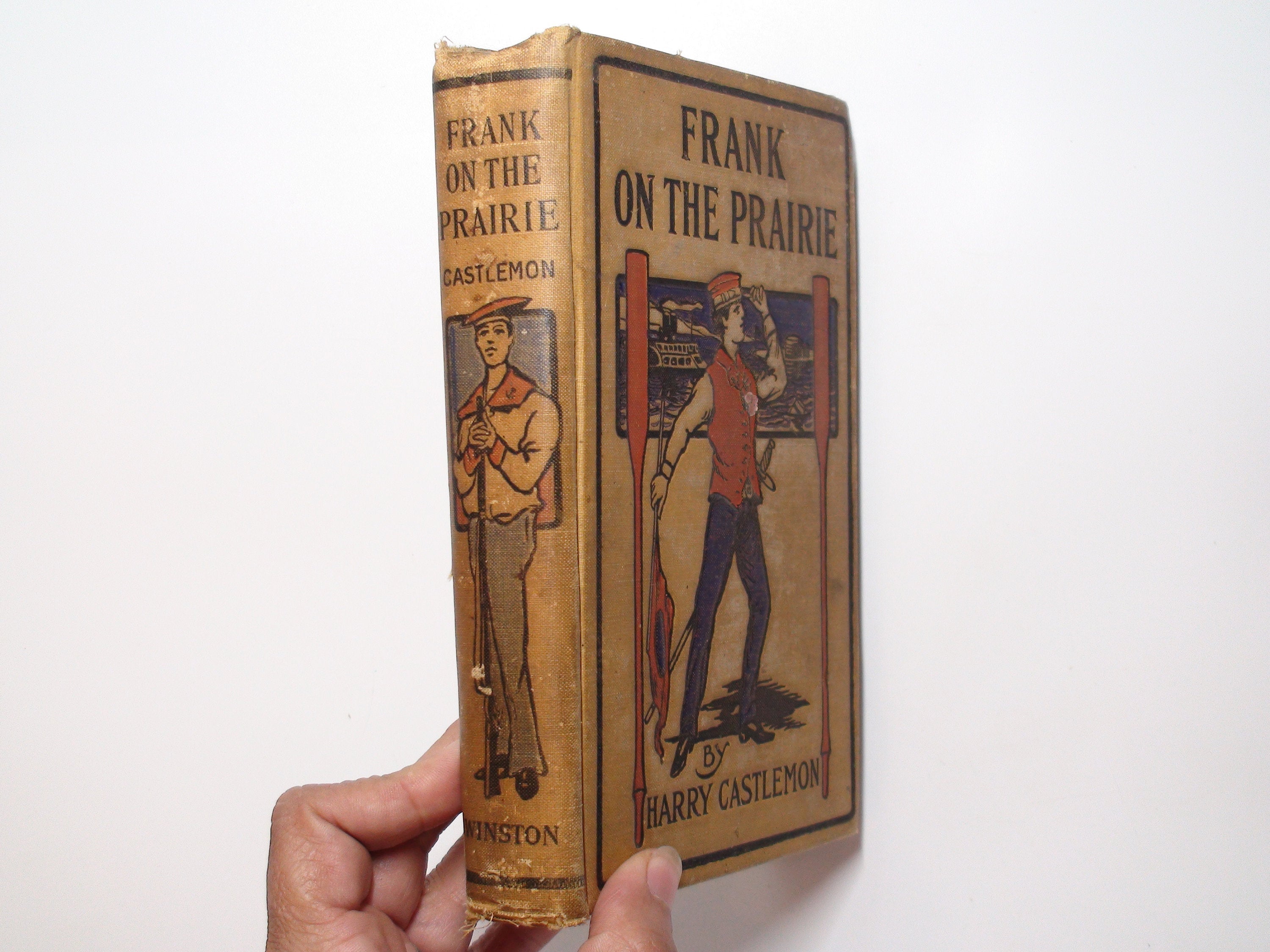 Frank on the Prairie, Frank and Archie Series, By Harry Castlemon, 1893