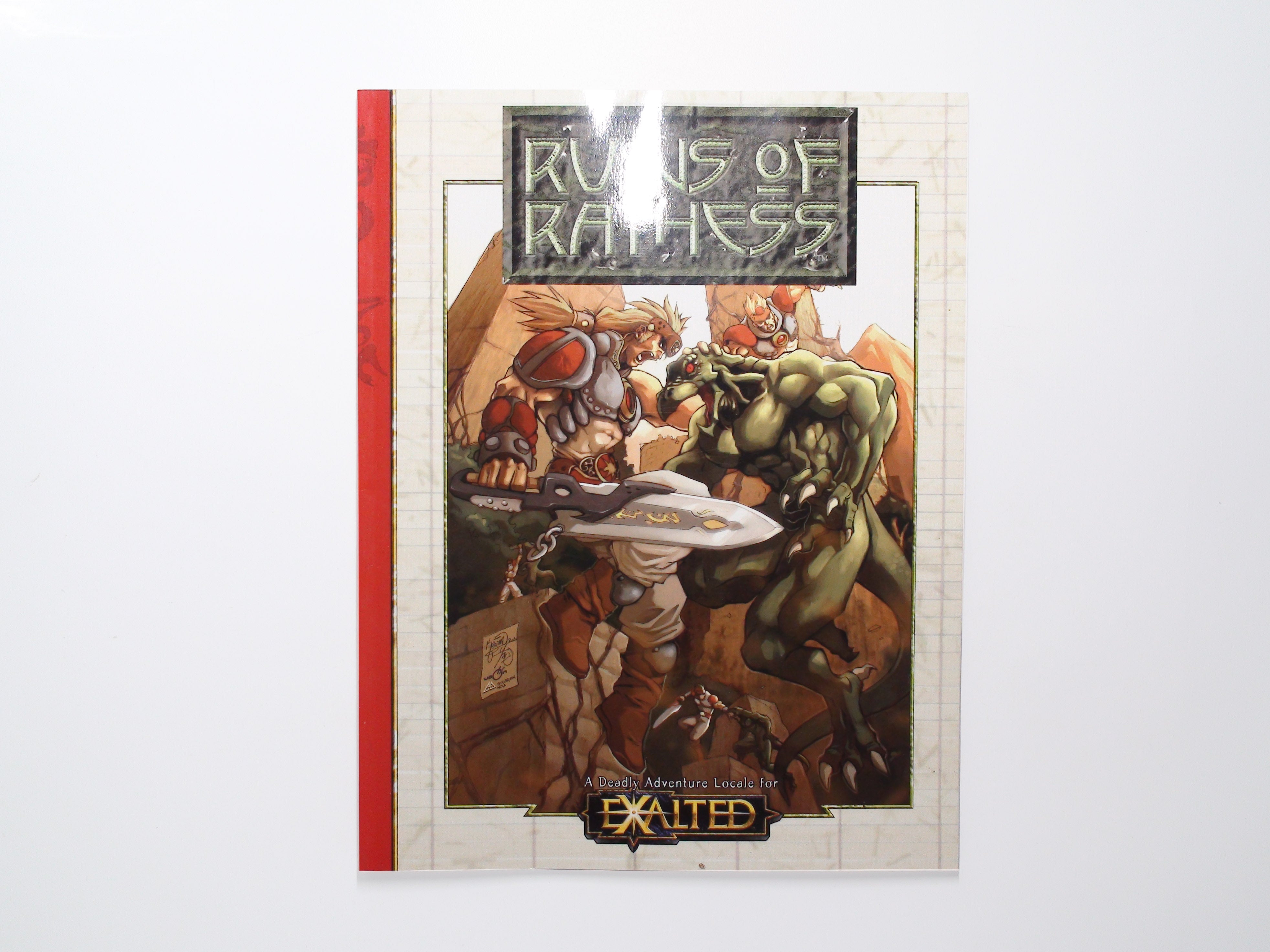 Ruins of Rathess, By James Maliszewski, Exalted, White Wolf, 1st Ed, RPG, 2003