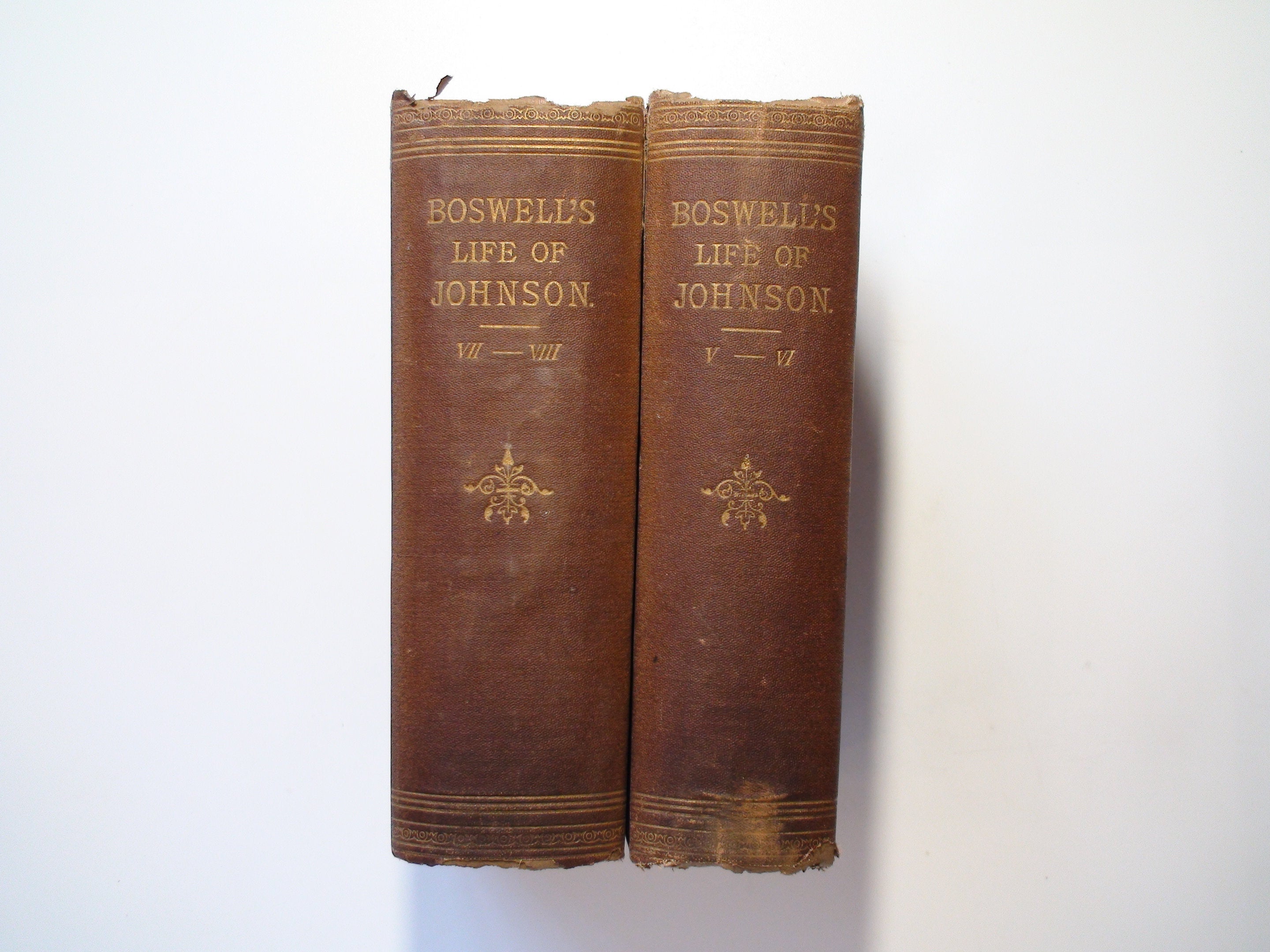 The Life of Samuel Johnson, LL. D., by James Boswell, Vol V, Vol VII, 1876