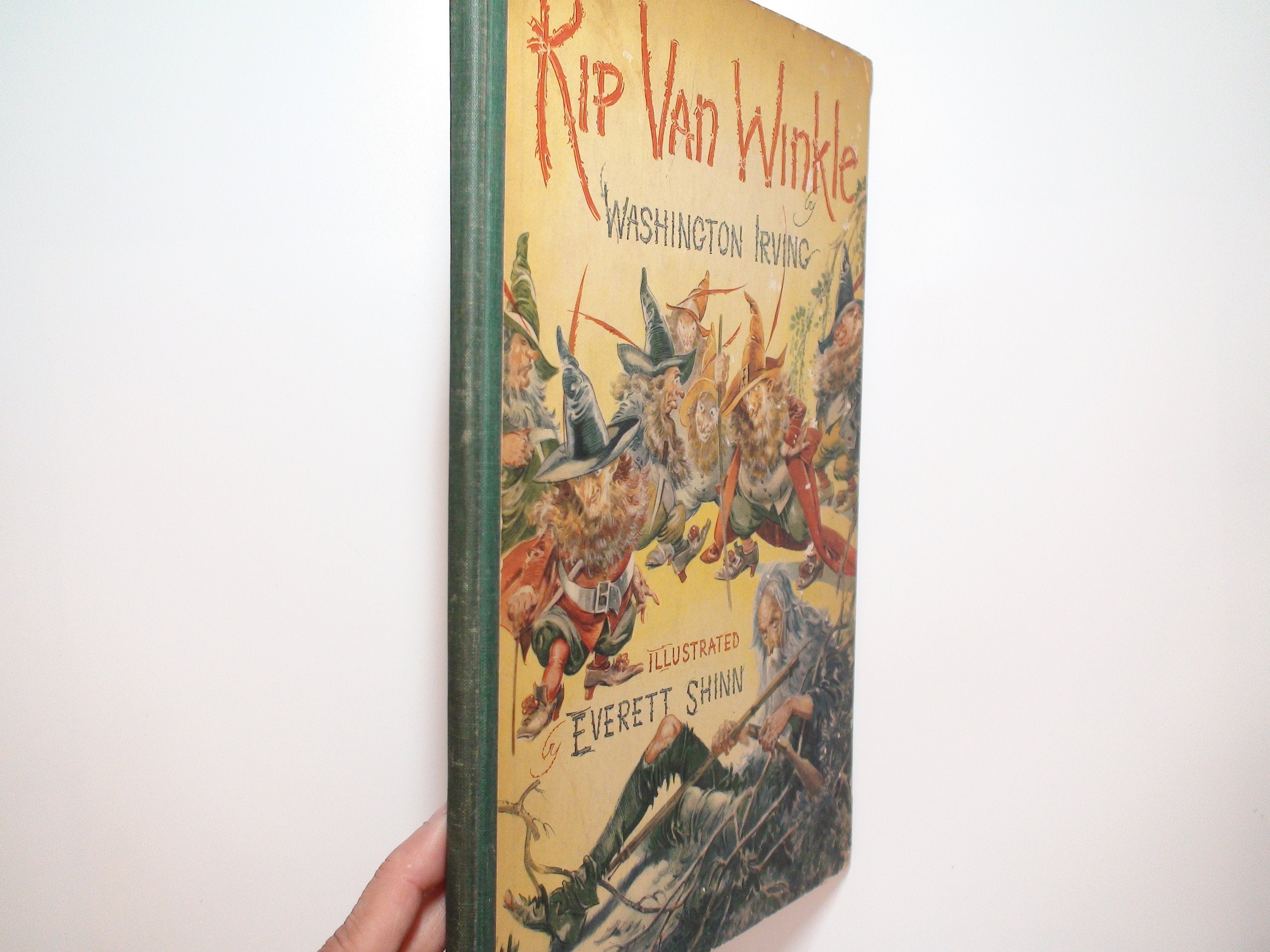 Rip Van Winkle by Washington Irving, Illustrated by Everett Shinn, 1939