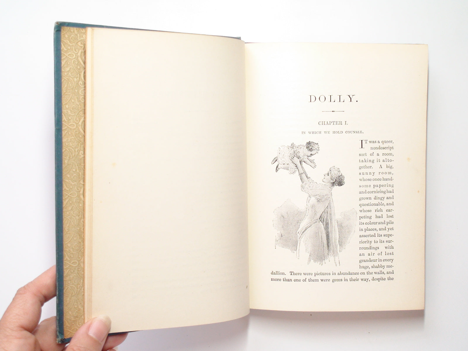 Dolly by Frances Hodgson Burnett, Illustrated by Ludlow, 1893