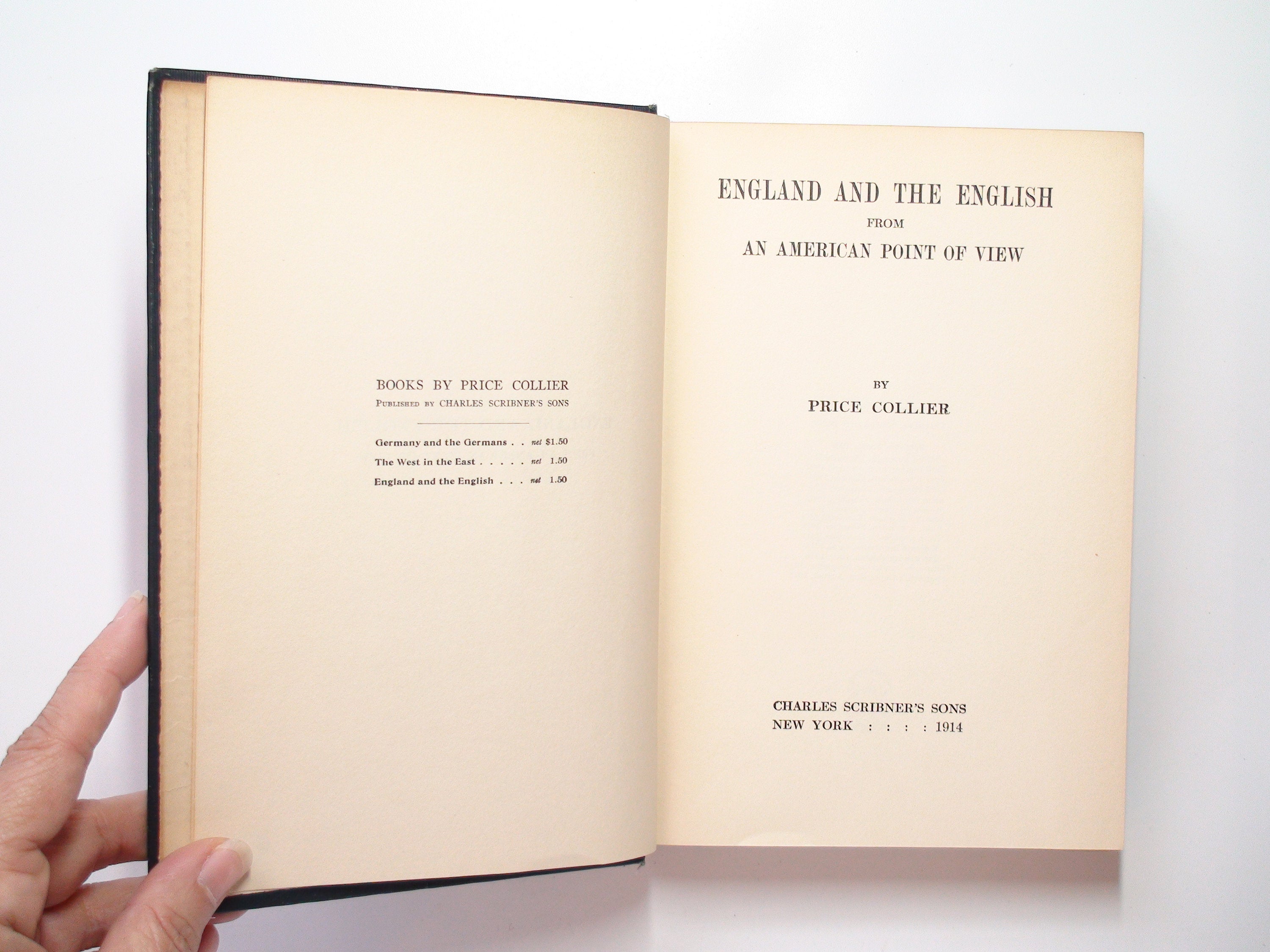 England and the English From an American Point of View by Price Collier, 1914