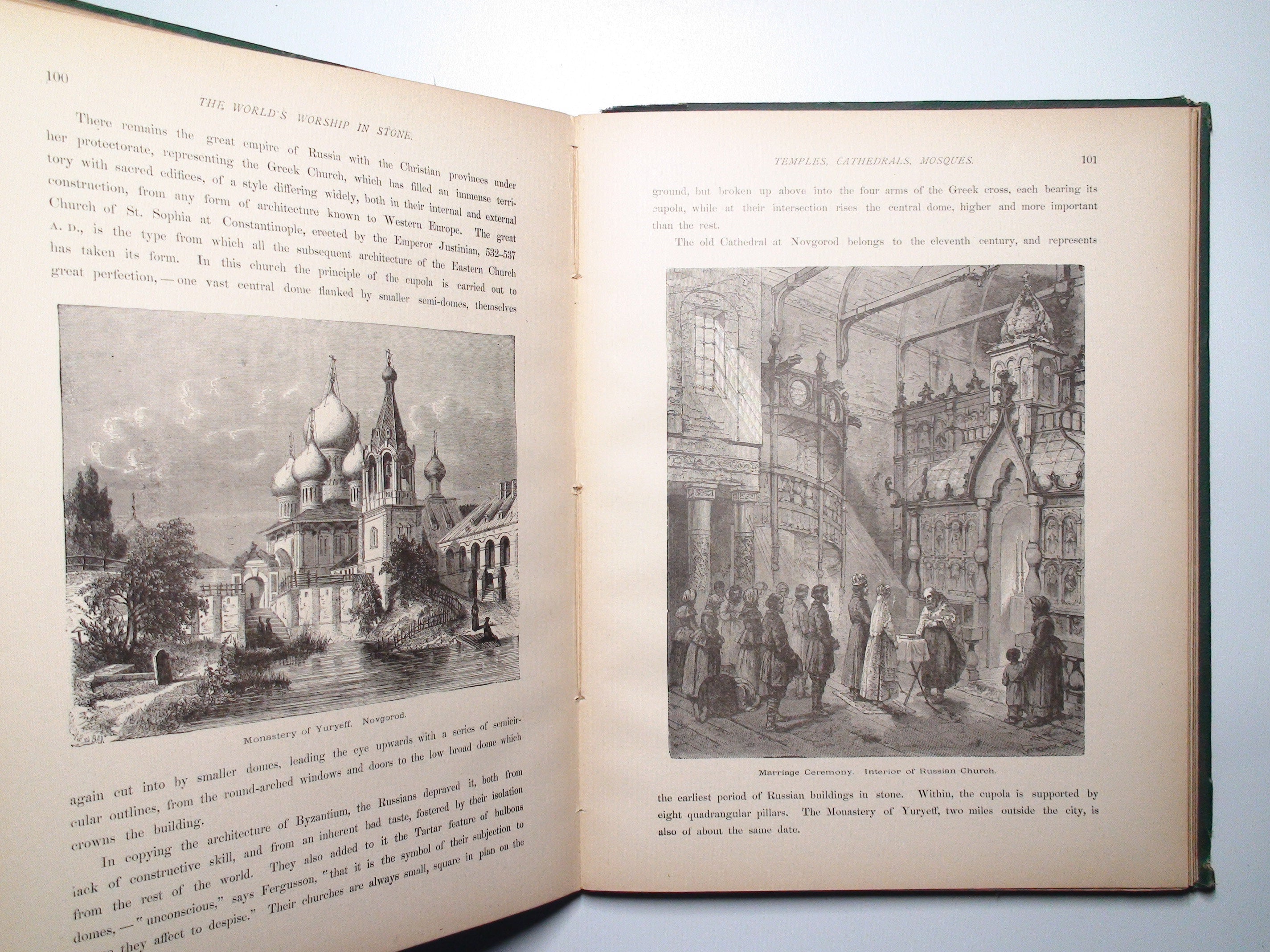 The World's Worship in Stone, M. M. Ripley, Illustrated, 1st Ed, 1879