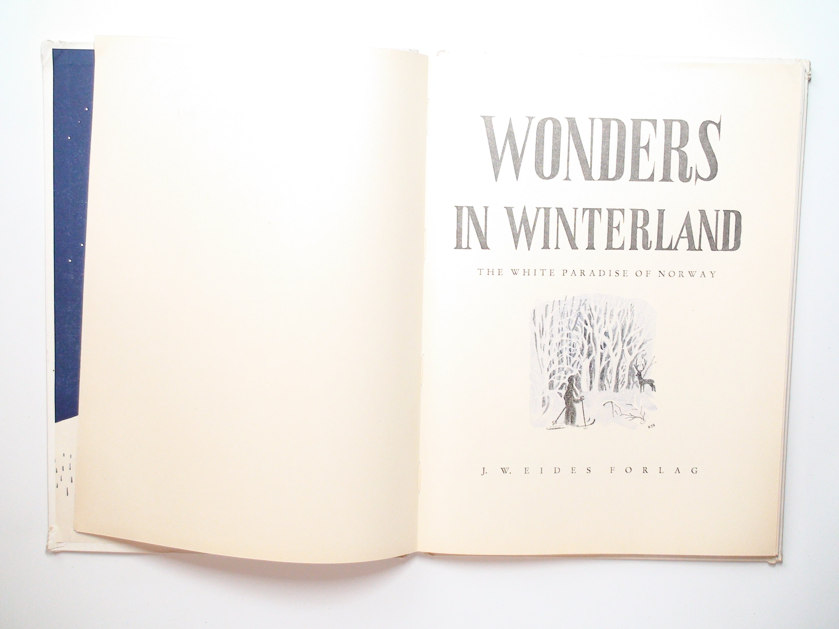 Wonders in Winterland, The White Paradise of Norway, 1st Ed, Illustrated, 1947