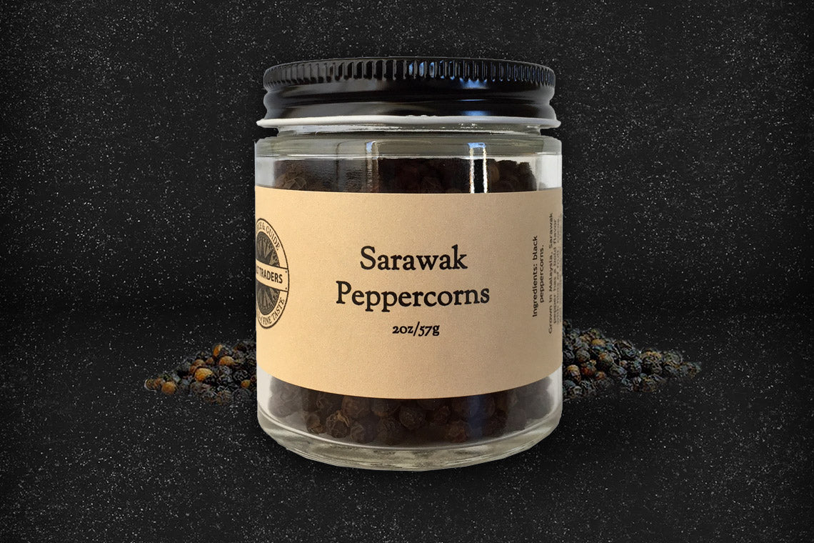Salt Traders, Sarawak Black Pepper, 2oz Jar